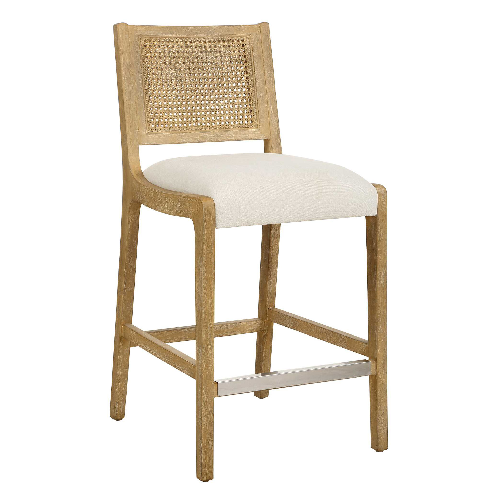 Bradford Coastal Rattan Counter Stool