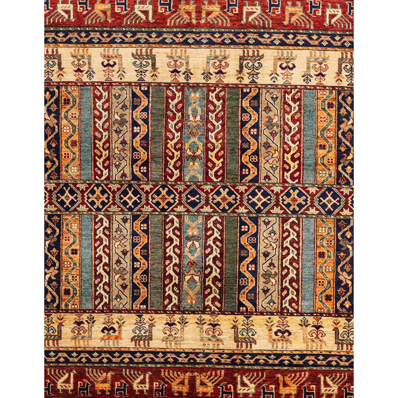 Tapis abstrait moderne 4275, Rectangle 6 pi x 9 pi