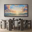 «Sunset Splendor Vibrant Ocean Sunset», reproduction encadrée-111664960-96074546
