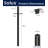 Solus 7, 8, or 10 ft.  Hardwired Direct Burial Lamp Post with Cross Arm and Dusk-to-Dawn Photocell Sensor-68896368-68896367