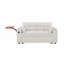 Canapé-lit en chenille avec accoudoirs avec rangement, port USB et table d'appoint