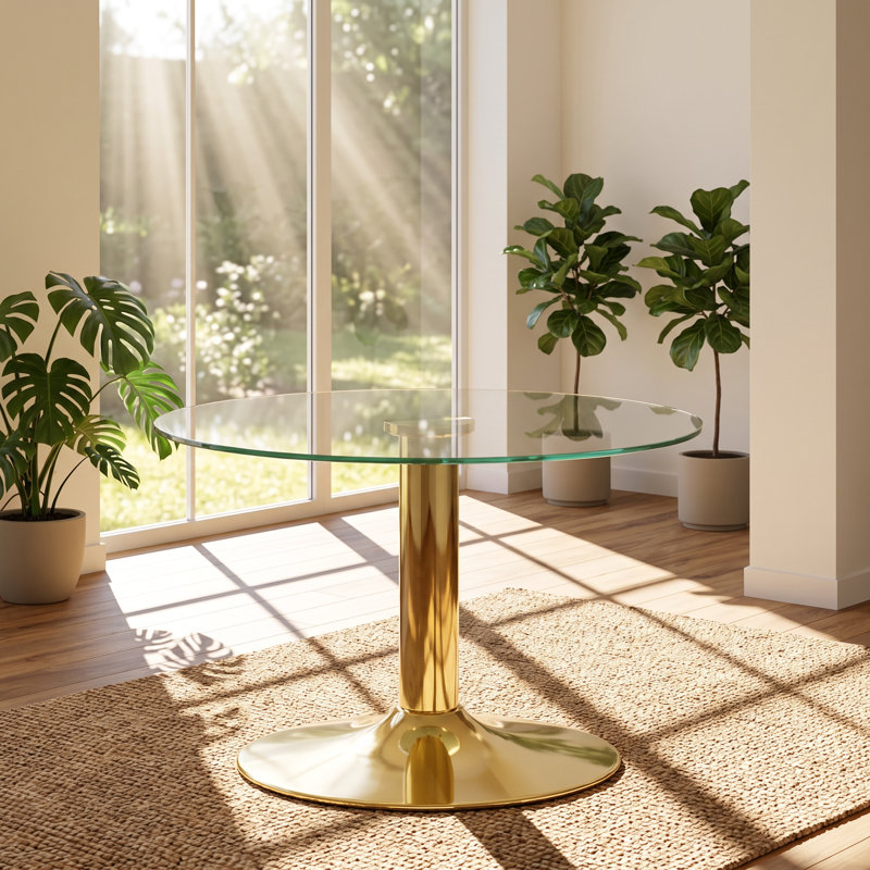 Tempered Glass Top Coffee Table
