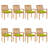 Dorathy Teak Patio Chair with Cushions-63608689