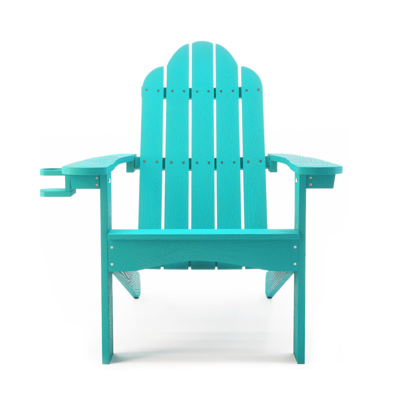 Chaise Adirondack en plastique Hackneyville, Aruba