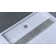 3x6 Tile White Shower System with Molded Seat with Black Grout Lines 60"W x 36"D x 96"H