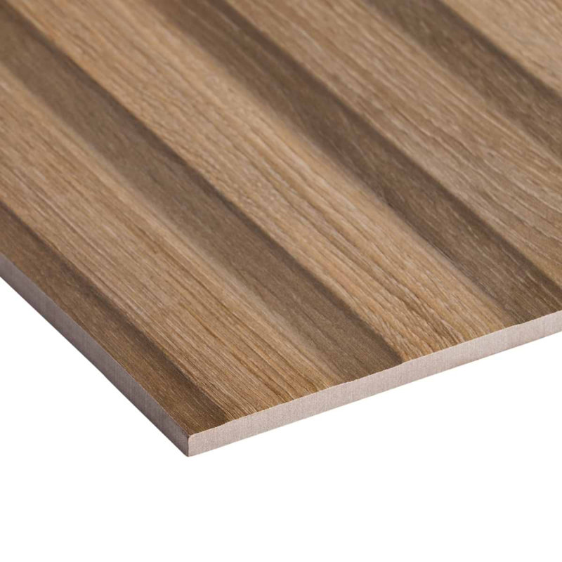 Nobu 23.62 in. x 47.24 in. Matte Porcelain Tile, Tan