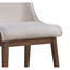 Ensemble de 2 chaises d'appoint Ginny Boucle, Velvet & Finish