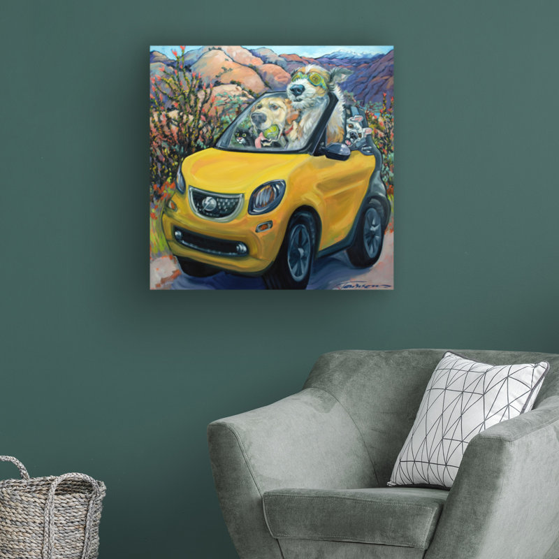 Graphic Art Painting, 18" H x 18" W x 2" D