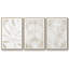 Ensemble de 3 pièces encadrées sur toile Linen Tropical Silhouette I-97811952-97811951