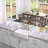 Single Bowl Fireclay Kitchen Sink-87495920-87495921