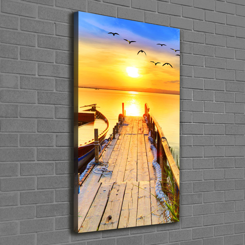 Lake - Wrapped Canvas Print