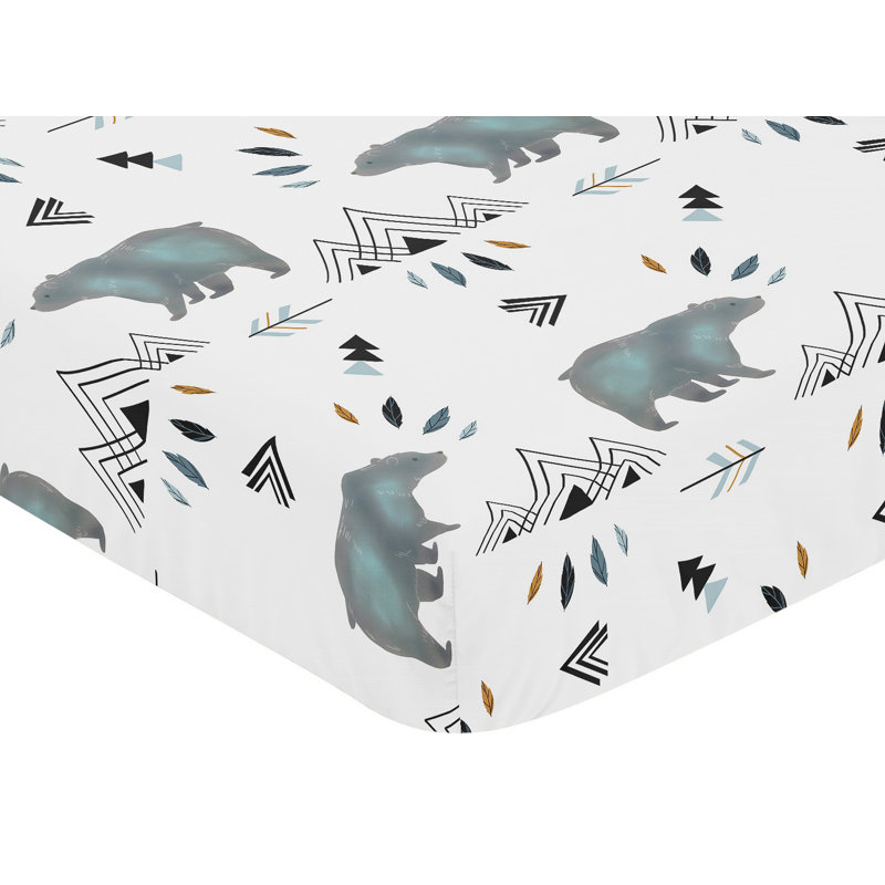 Bear Mountain Fitted Crib Sheet