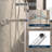 Calder Dual Function Complete Shower System with Rough-in Valve-98287152