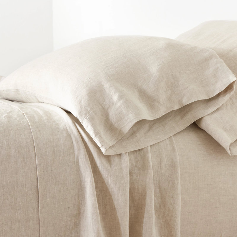 Lush Linen Sheet Set, Queen Sheet Set, Natural