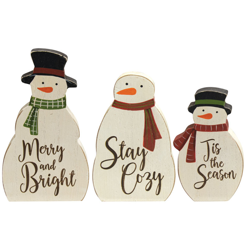 Ensemble de 3 fauteuils réversibles Chisky Snowman