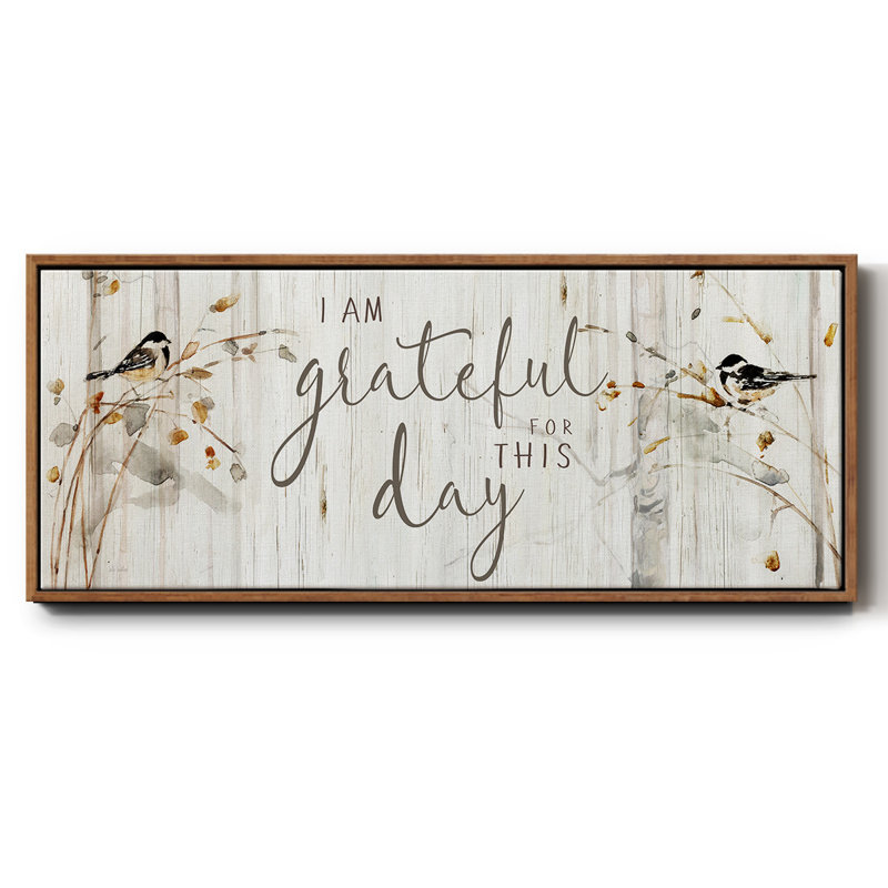 «Heaven and Nature Grateful», toile encadrée, H 20 po x l 50 po