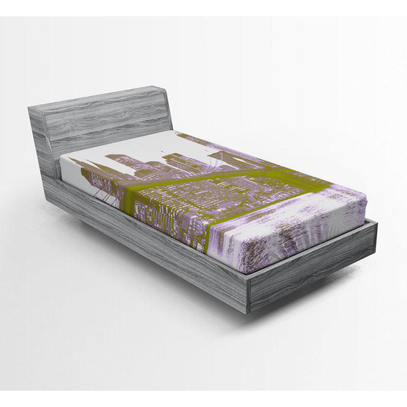 Microfiber Fitted Sheet, Twin Fitted Sheet