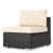 Beige Cushion/Multi Brown Frame