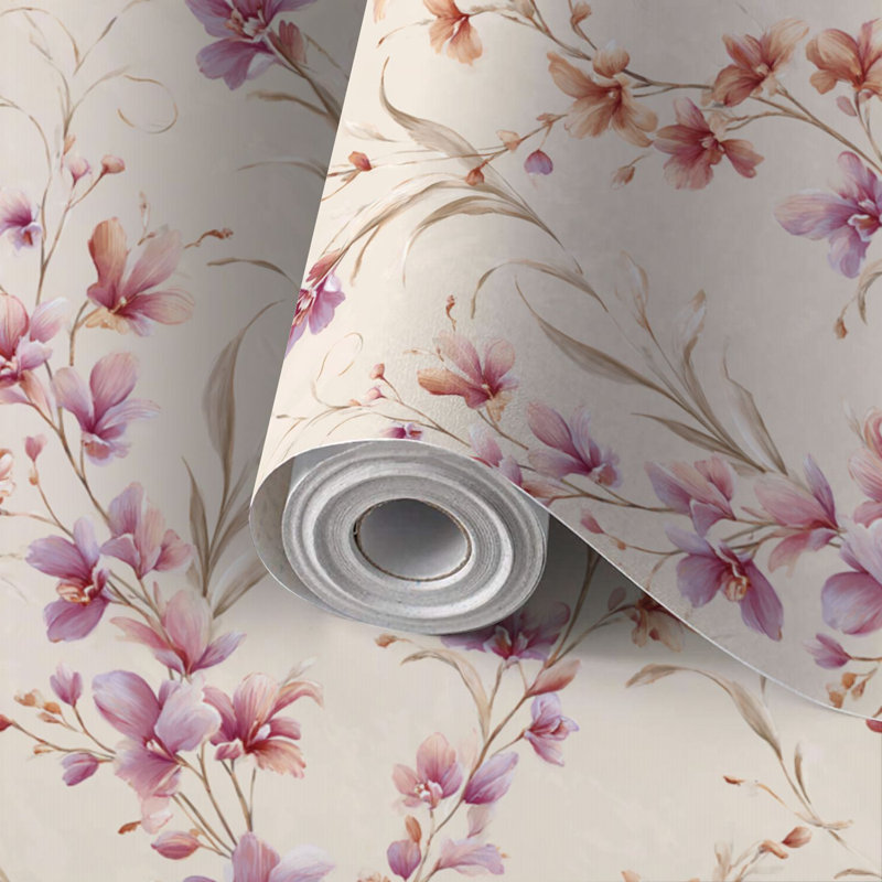 Papier peint auto-adhésif à peler et coller Dreamy Orchid