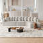Ensemble de canapé modulaire en chenille Boneless de 131,1 pouces, canapé incurvé moderne en forme de nuage, comprend 10 coussins, canapé d'angle en tissu de salon, canapé modulaire en L (méridienne gauche)-204091782-204091776