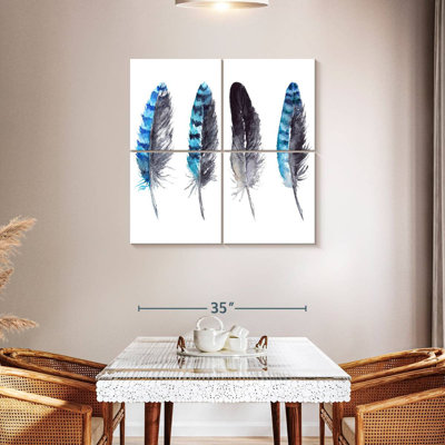Kerner Blue Jay Feathers