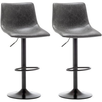 Kienna Swivel Adjustable Height Counter Stool
