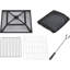 Mcchesney Square Steel Smokeless Fire Pit Table