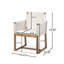 Ensemble de 2 chaises de salle à manger d'extérieur (excluant la table)-345106693
