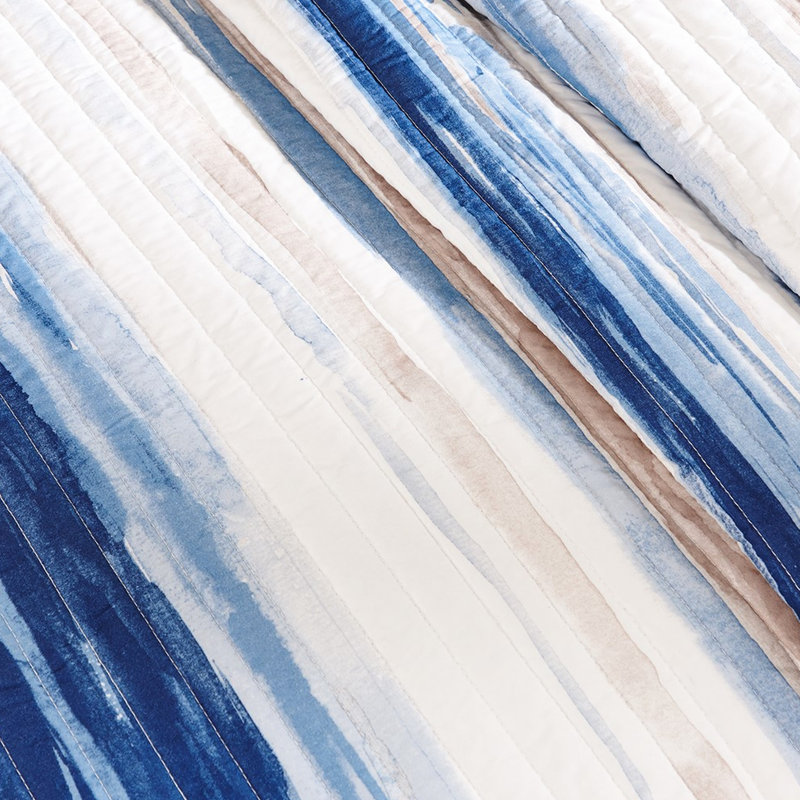 Ensemble de 6 coussins décoratifs 6 pièces - bleu pour très grand / très grand aquarelle, Bleu