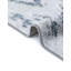 Tapis en polyester tissé à la machine Massie bleu marine / gris / taupe-1232646515