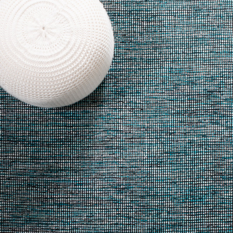 Montauk Hand Woven Cotton Rug, Round 6'