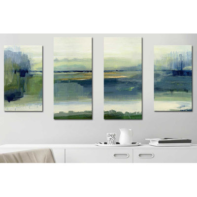 706-5872_4CVS " Glistening Meadow " 4 - Pieces Painting Print