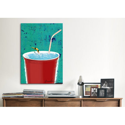 Big drink, impression sur toile tendue Anthony Freda