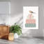 Festive Bird Presents Minimalist Modern Whimsical Bird Winter Landscape Wall Art Print by Mathieu - Wrapped Canvas Print-908244194