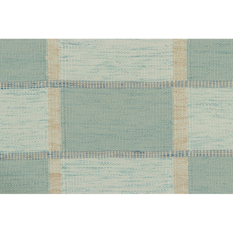 Scandinavian Wool Geometric Area Rug, Rectangle 10' x 14'