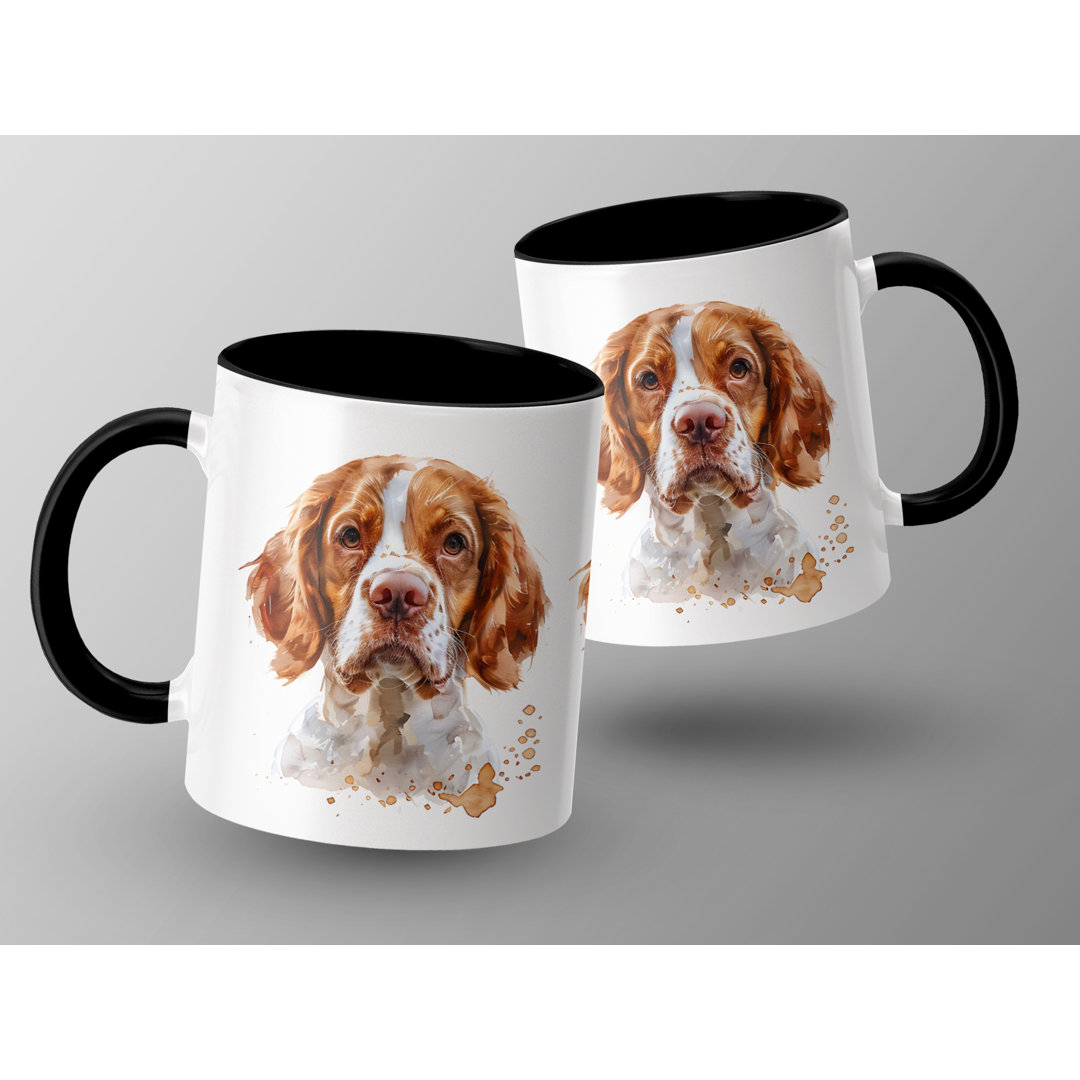 Watercolor Springer Spaniel Design 11oz Coffee Mug
