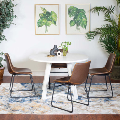 5-Piece Round Dining Set