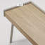 Bureau moderne à 2 tiroirs de style simple 47,24 po
