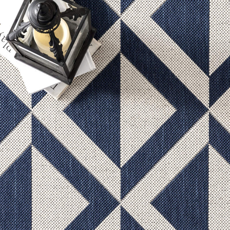 Tapis de couloir intérieur / extérieur Greear, Rectangle 8 pi x 10 pi