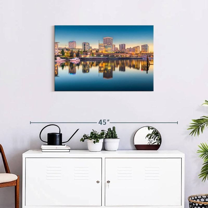 Downtown Tacoma Skyline, 20" H x 30" W