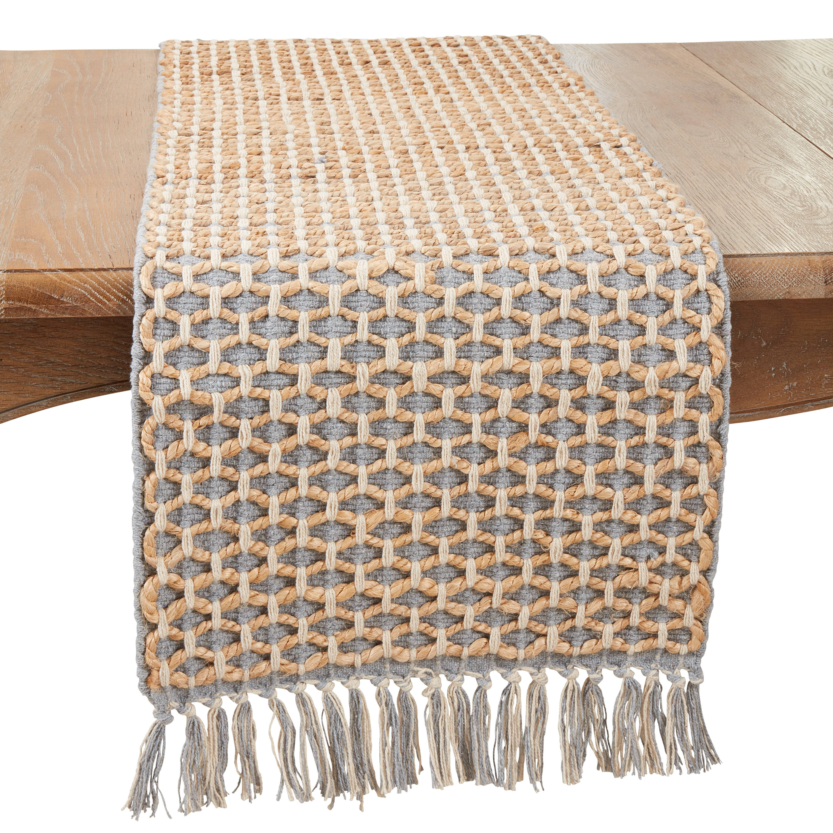 Saro Rustic Rope Table Runner | Wayfair