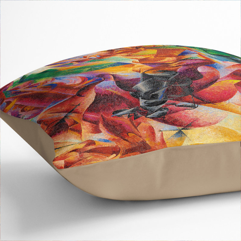 Elasticity Square Throw Cushion, Stone, 40cm H x 40cm W x 15cm D