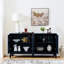 Buffet avec rangement, buffet avec tablettes réglables, armoire d'appoint pour la cuisine, vestibule-114282380