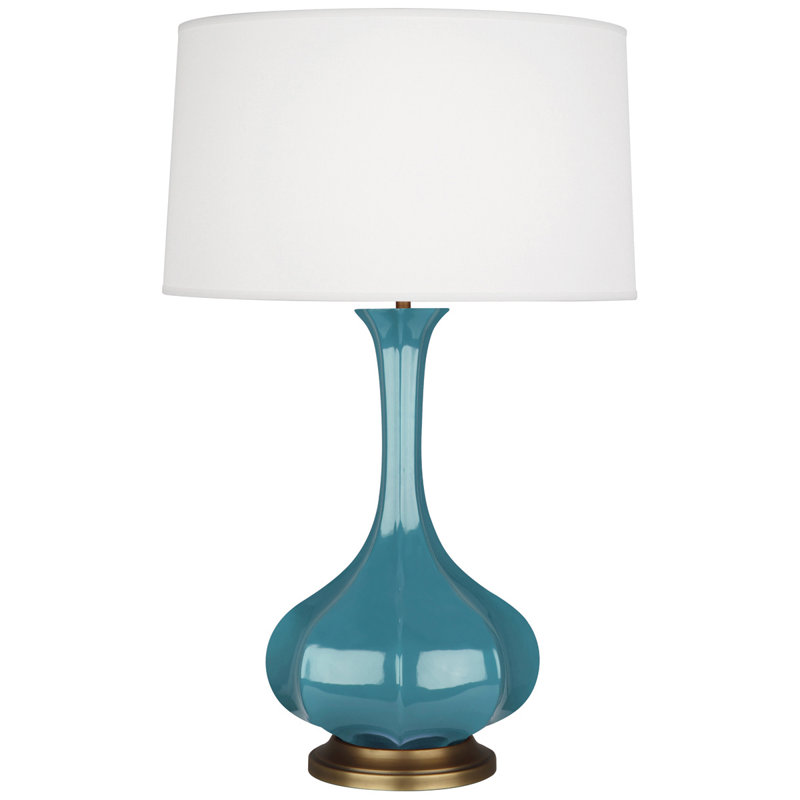 Pike Table Lamp, Steel Blue