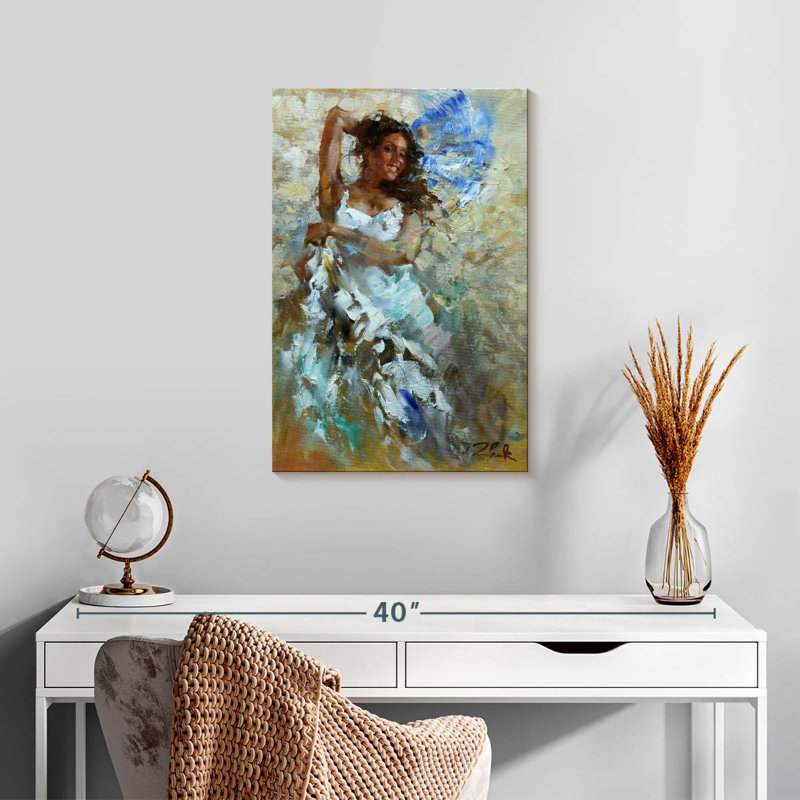 Leisha In The Dance, 24" H x 16" W