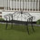 Banc de jardin en métal Bradfield