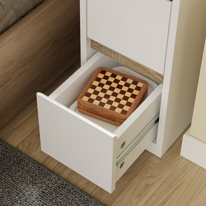 22cm W Bedside Table