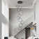 Adjustable Height LED Lighting Pendant Light with Remote Control