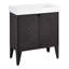 30" Fircrest Single Bathroom Vanity with Integral Sink-1805346713