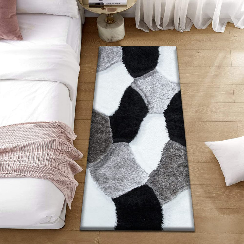 Shag Area Rug, Rectangle 60 x 110 cm